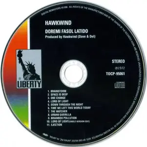Hawkwind - Doremi Fasol Latido (1972) {2010 SHM-CD Japan Mini LP TOCP-95061}