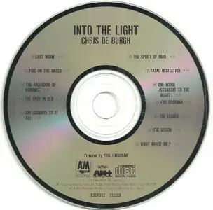 Chris De Burgh - Into The Light (1986) {Japan 1st Press}
