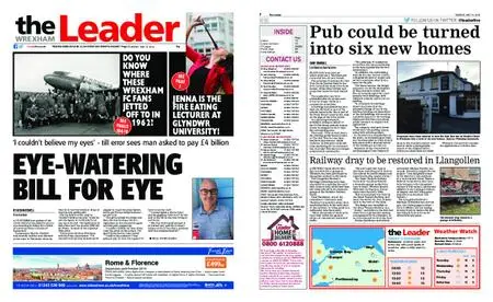 The Leader Wrexham – May 14, 2019