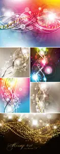 Elegant Abstract Backgrounds Vector