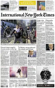 International New York Times Dezember 28 2013