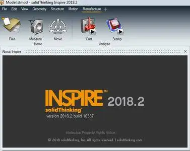 solidThinking Inspire 2018.2.10337