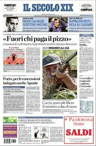 IL SECOLO XIX DEL 29 GENNAIO 2010