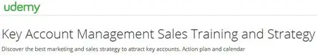 Key Account Management Sales Training and Strategy