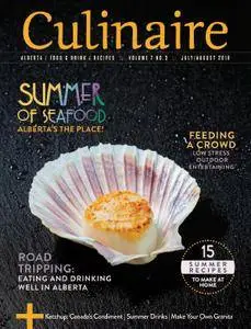 Culinaire Magazine - July-August 2018