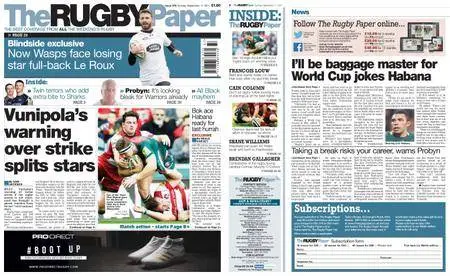 The Rugby Paper – September 17, 2017