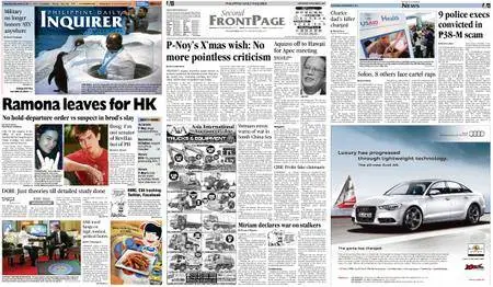 Philippine Daily Inquirer – November 05, 2011