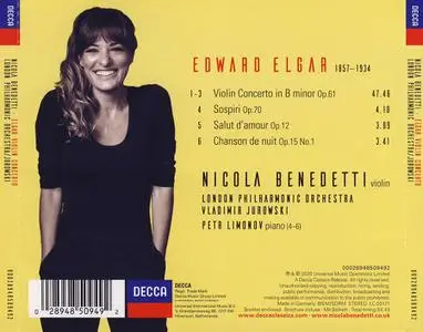 Nicola Benedetti, Vladimir Jurowski, London Philharmonic Orchestra - Edward Elgar: Violin Concerto (2020)