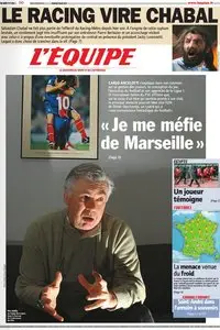 L'Equipe Edition du 3 Février 2012