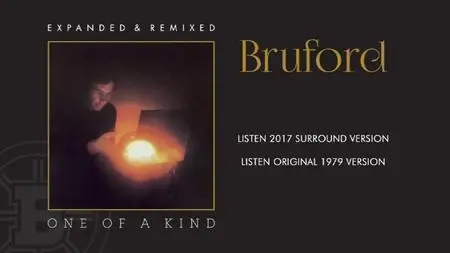 Bruford - One Of A Kind (1979) {2019, CD/DVD Expanded & Remixed}