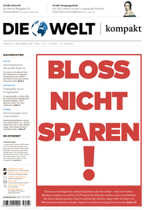 Die Welt Kompakt - 13 September 2019