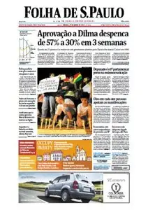 Jornal Folha de São Paulo - 29 de junho de 2013 - Sábado