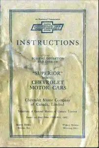 Car Chevrolet Superior.Rukovodstvo on operation.