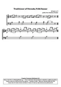 Traditional - Traditioner af Swenska Folk-Dansar, 3rd part, nr 5