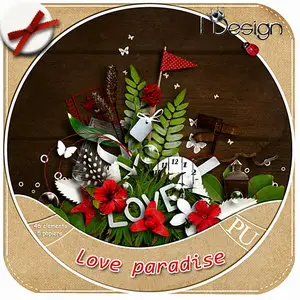 Scrap Kit: Love Paradise