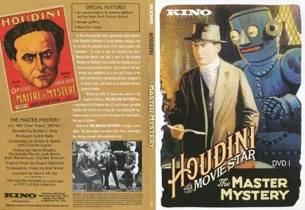 Houdini: The Movie Star (Kino) [3 DVD9s]