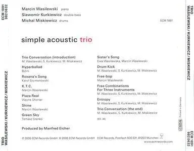 Wasilewski / Kurkiewicz / Miskiewicz - Simple Acoustic Trio (2005) {ECM 1891}