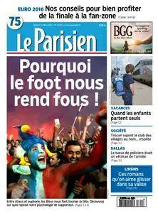 Le Parisien du Samedi 9 Juillet 2016