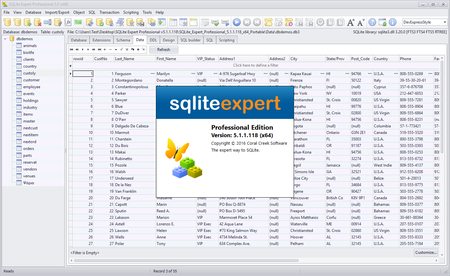 SQLite Expert Professional v5.1.1.118 (x86/x64) + Portable