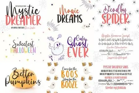 Mystic Dreamer Duo Font