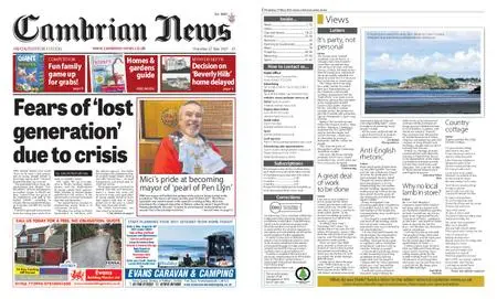 Cambrian News Arfon & Dwyfor – 28 May 2021