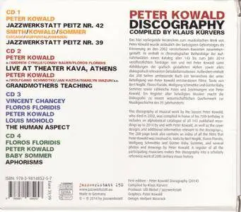 Peter Kowald - Discography (2014) {4CD Box Set Jazzwerkstatt - jw150}