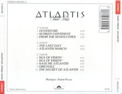 Saint-Preux - Atlantis (1979)