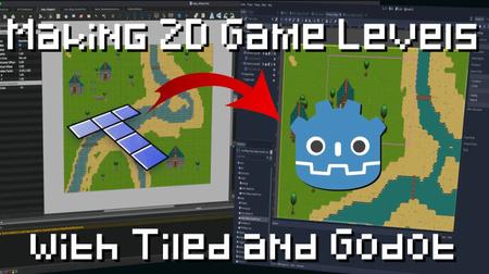 Making 2D RPG Game Levels with Godot and Tiled Map Editor