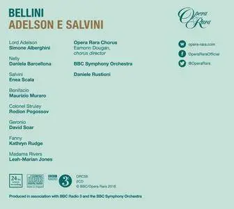 Daniele Rustioni - Bellini: Adelson e Salvini (2017)