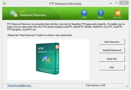 FTP Password Recovery 1.9