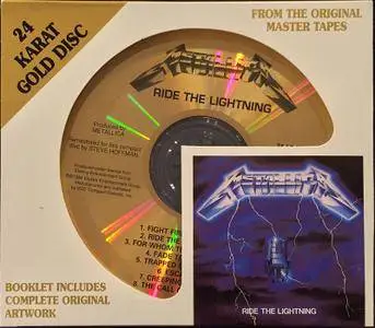 Metallica - Ride The Lightning (1984) [DCC, GZS-1136]