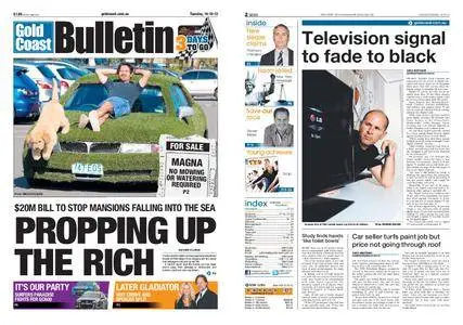 The Gold Coast Bulletin – October 16, 2012