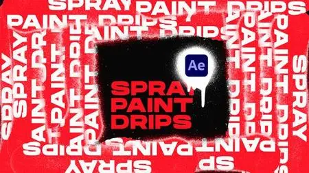 Spray Paint Drips Transitions VOL. 1 | After Effects 48998017