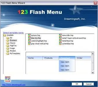 123 Flash Menu ver.2.1.0.1050