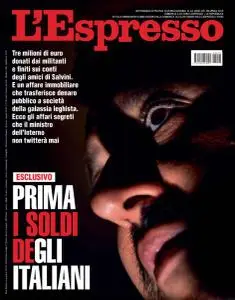 L'Espresso N.18 - 28 Aprile 2019