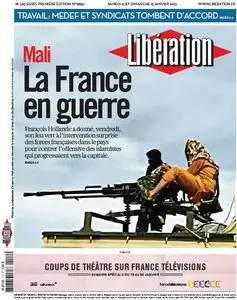 Libération du Samedi 12 et Dimanche 13 Janvier 2013
