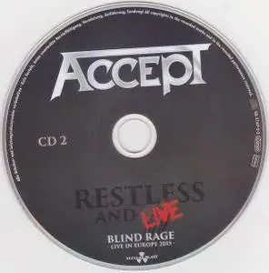 Accept - Restless And Live (2017) [2CD+DVD]