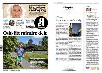 Aftenposten – 30. juli 2018