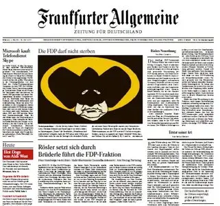 Frankfurter Allgemeine Zeitung vom 11 Mai 2011