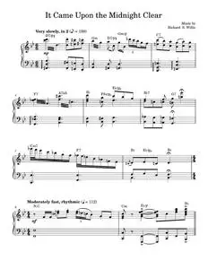 It Came Upon A Midnight Clear - Edmund Hamilton Sears, Matthew Janszen (Piano Solo)