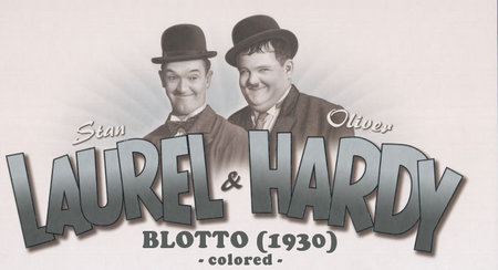 LAUREL & HARDY: BLOTTO (1930) - colored -