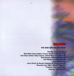 The Max Greger Big Band - Maximum (1965) {1999 Polydor Remaster}