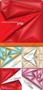Triangle geometry vector background