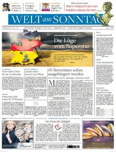 Die Welt am Sonntag 21 September 2014