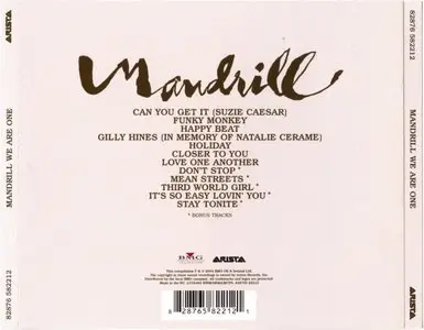 Mandrill - We Are One (1977) {Arista 582212}