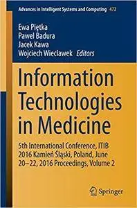 Information Technologies in Medicine: 5th International Conference, Volume 2