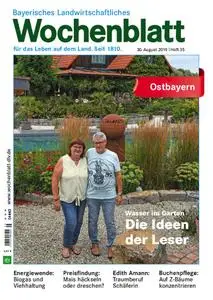Bayerisches Landwirtschaftliches Wochenblatt Ostbayern - 29. August 2019