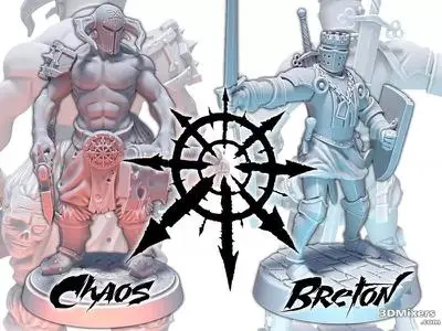 Chaos Warrior Vs Bretonnian Knight