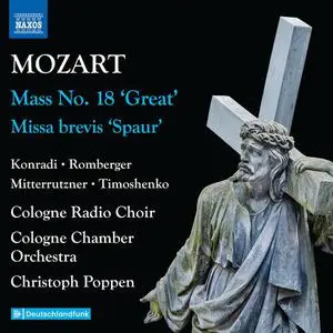 Christoph Poppen, Kolner Kammerorchester, WDR Rundfunkchor Köln - Mozart: Complete Masses, Vol. 2 (2022)