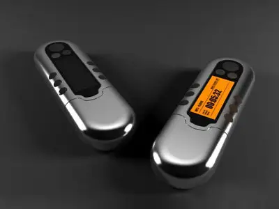 3D model USB MP3 player